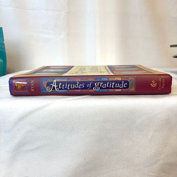 Attitudes Of Gratitude Hardcover Book Self-Help Inspirational Give & Receive Joy - Picture 3 of 12
